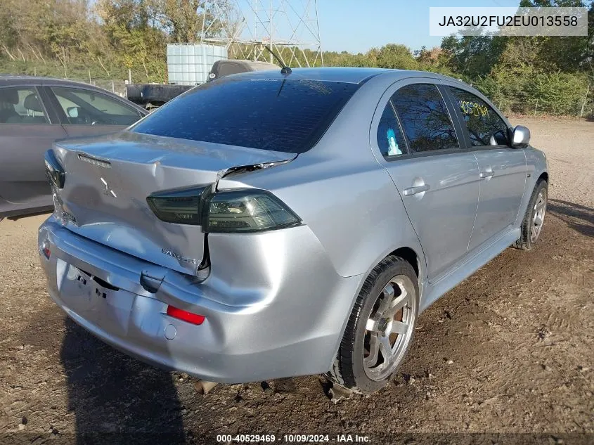 2014 Mitsubishi Lancer Es VIN: JA32U2FU2EU013558 Lot: 40529469