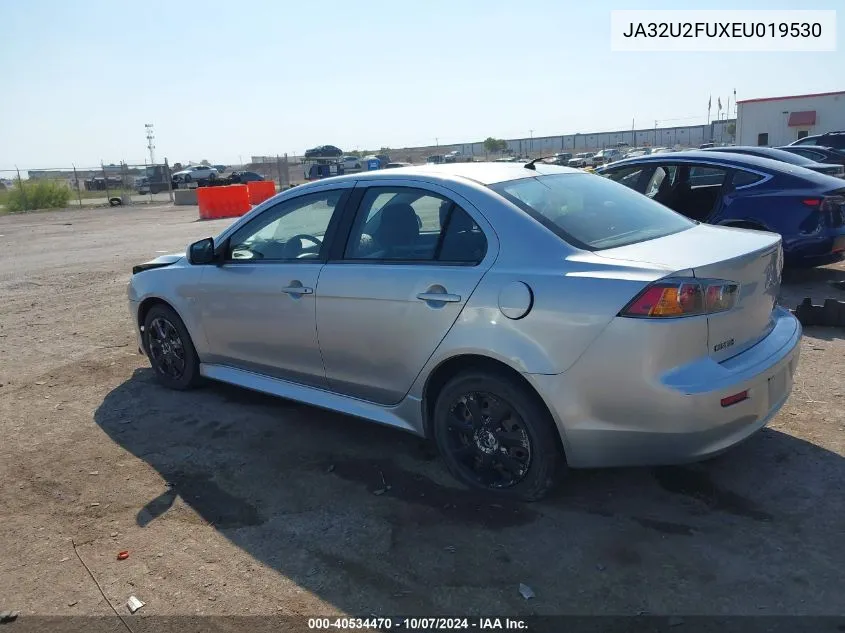 2014 Mitsubishi Lancer Es VIN: JA32U2FUXEU019530 Lot: 40534470