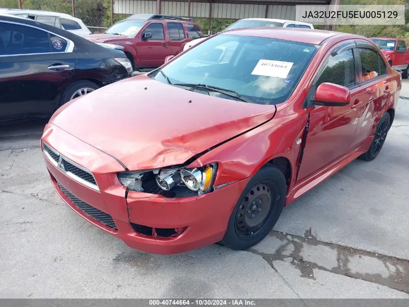 2014 Mitsubishi Lancer Es VIN: JA32U2FU5EU005129 Lot: 40744664