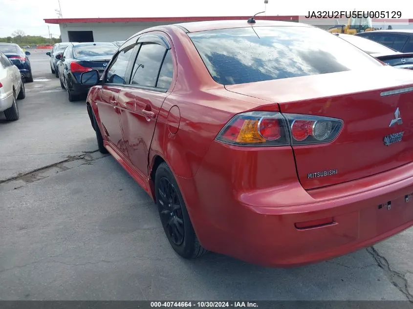 2014 Mitsubishi Lancer Es VIN: JA32U2FU5EU005129 Lot: 40744664