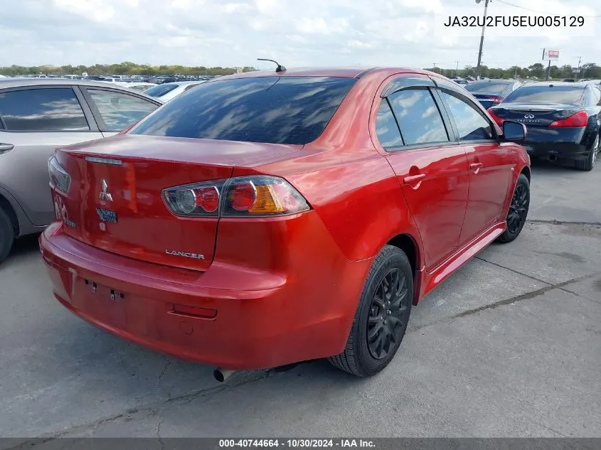 2014 Mitsubishi Lancer Es VIN: JA32U2FU5EU005129 Lot: 40744664