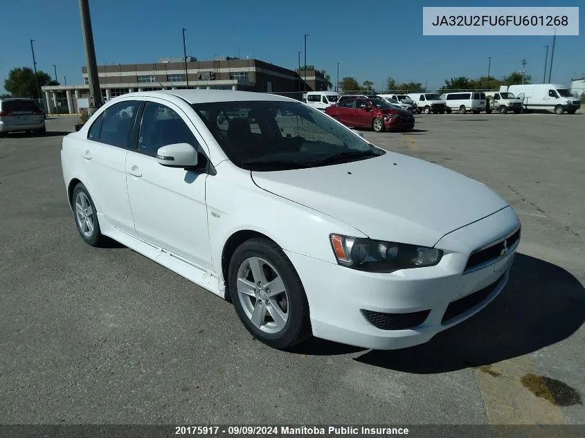 2015 Mitsubishi Lancer Se VIN: JA32U2FU6FU601268 Lot: 20175917