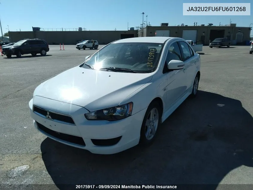 2015 Mitsubishi Lancer Se VIN: JA32U2FU6FU601268 Lot: 20175917