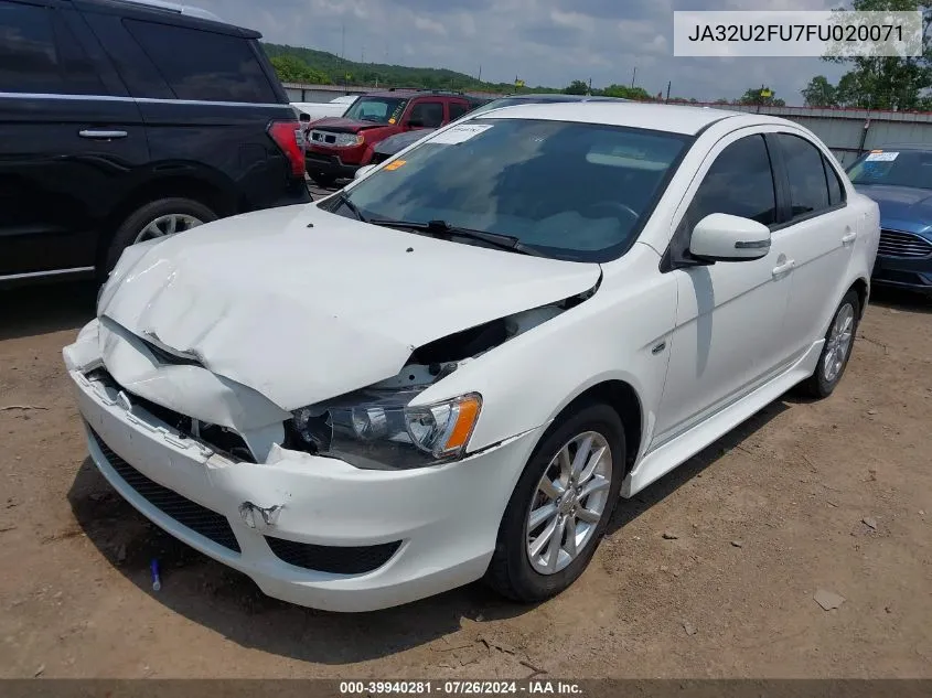 JA32U2FU7FU020071 2015 Mitsubishi Lancer Es