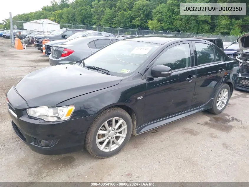 2015 Mitsubishi Lancer Es VIN: JA32U2FU9FU002350 Lot: 40054160