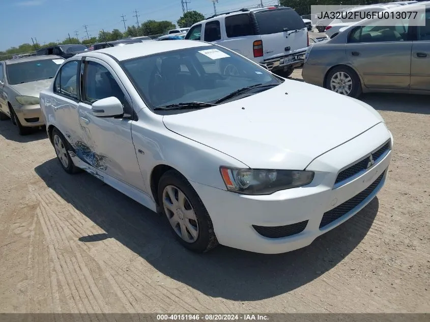 2015 Mitsubishi Lancer Es VIN: JA32U2FU6FU013077 Lot: 40151946