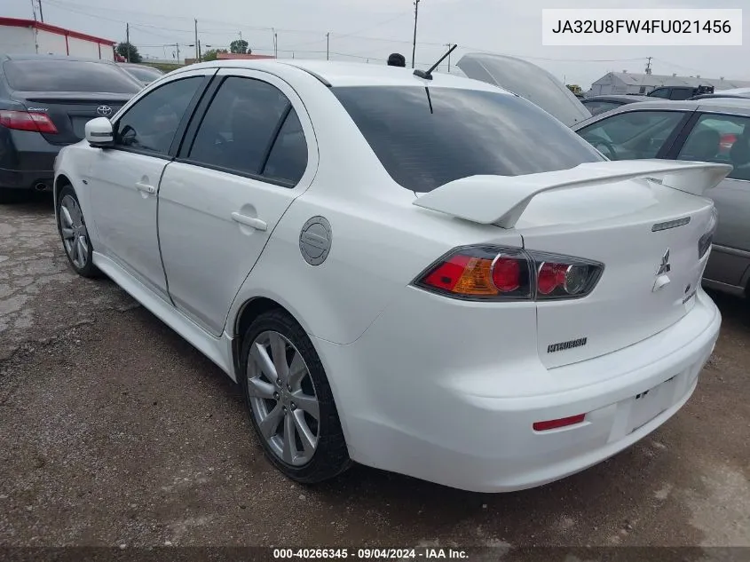 JA32U8FW4FU021456 2015 Mitsubishi Lancer Gt