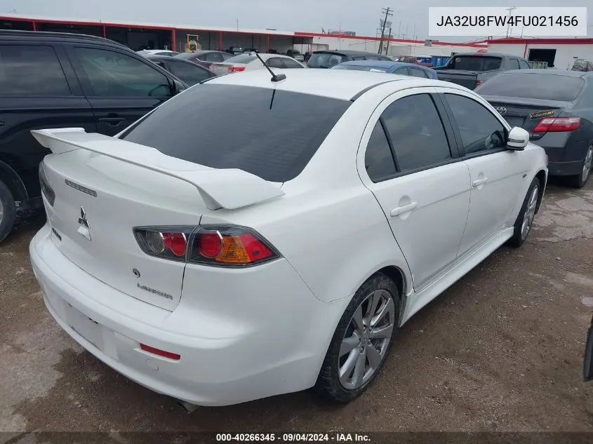 JA32U8FW4FU021456 2015 Mitsubishi Lancer Gt