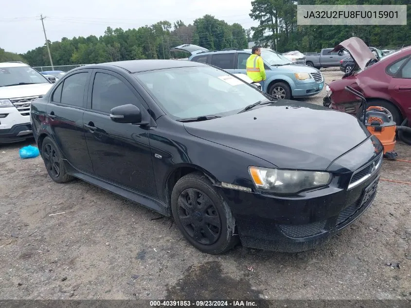 2015 Mitsubishi Lancer Es VIN: JA32U2FU8FU015901 Lot: 40391853