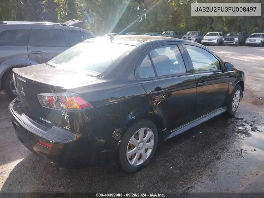 2015 Mitsubishi Lancer Es VIN: JA32U2FU3FU008497 Lot: 40392083