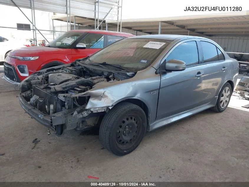 2015 Mitsubishi Lancer Es VIN: JA32U2FU4FU011280 Lot: 40489128