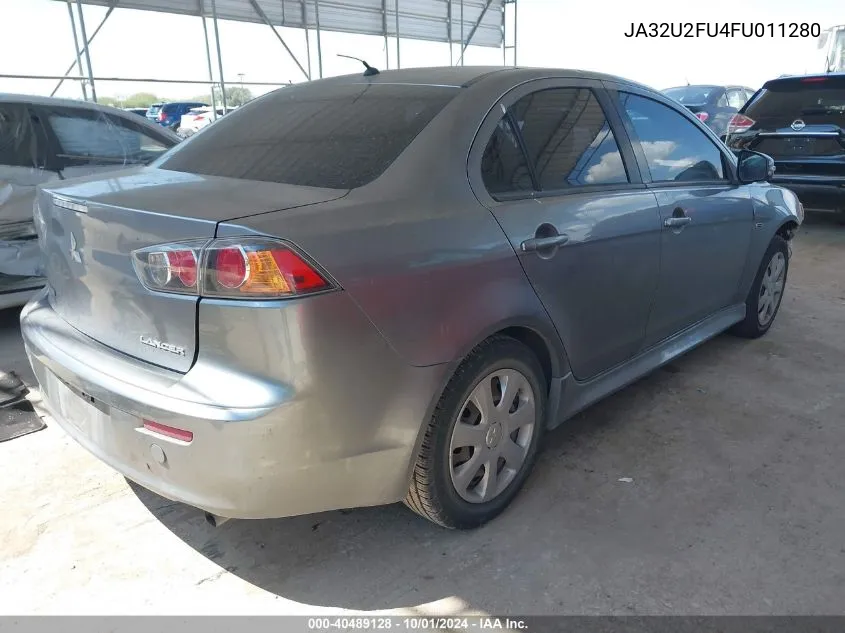 2015 Mitsubishi Lancer Es VIN: JA32U2FU4FU011280 Lot: 40489128