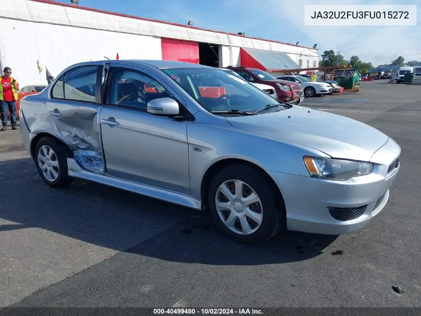 2015 Mitsubishi Lancer Es VIN: JA32U2FU3FU015272 Lot: 40499480