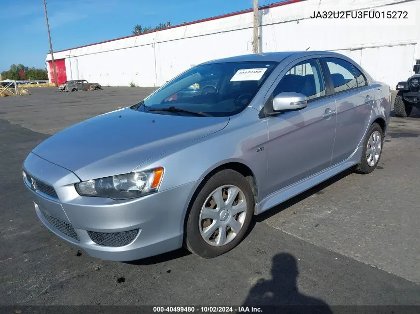 2015 Mitsubishi Lancer Es VIN: JA32U2FU3FU015272 Lot: 40499480