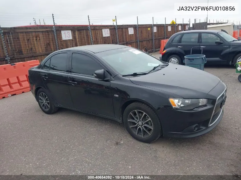 2015 Mitsubishi Lancer Se VIN: JA32V2FW6FU010856 Lot: 40654392