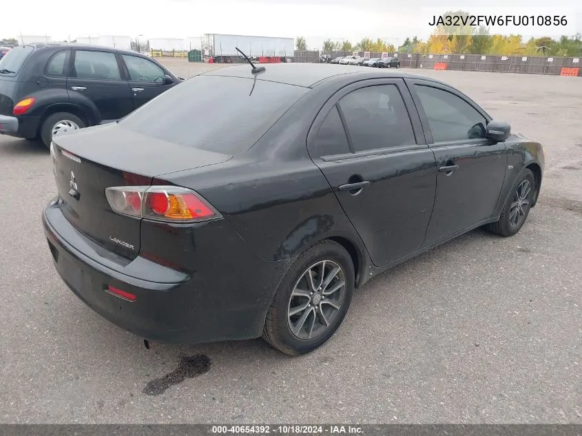 2015 Mitsubishi Lancer Se VIN: JA32V2FW6FU010856 Lot: 40654392