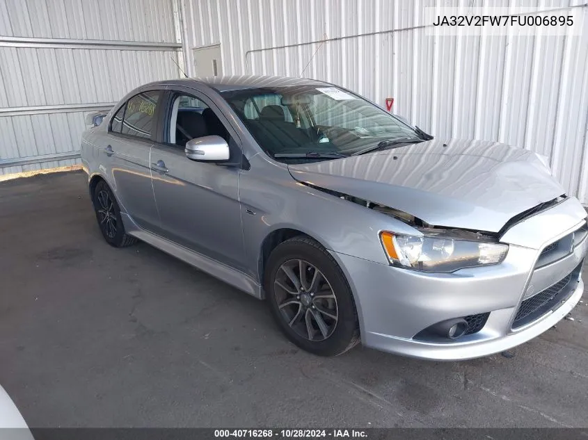 2015 Mitsubishi Lancer Se VIN: JA32V2FW7FU006895 Lot: 40716268