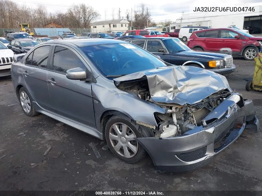 2015 Mitsubishi Lancer Es VIN: JA32U2FU6FUD04746 Lot: 40839768