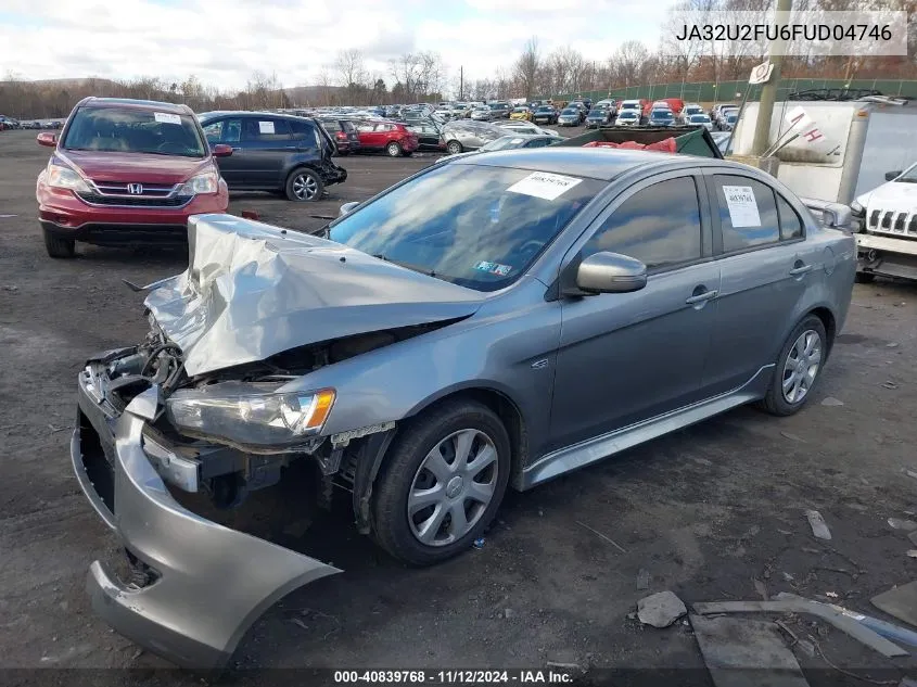 2015 Mitsubishi Lancer Es VIN: JA32U2FU6FUD04746 Lot: 40839768