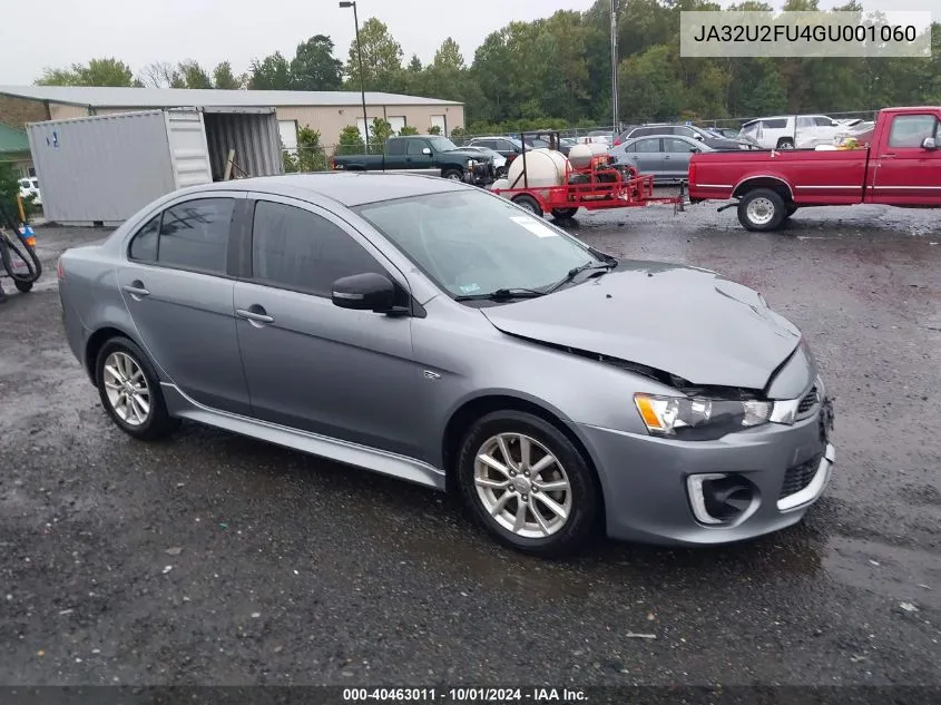 2016 Mitsubishi Lancer Es VIN: JA32U2FU4GU001060 Lot: 40463011