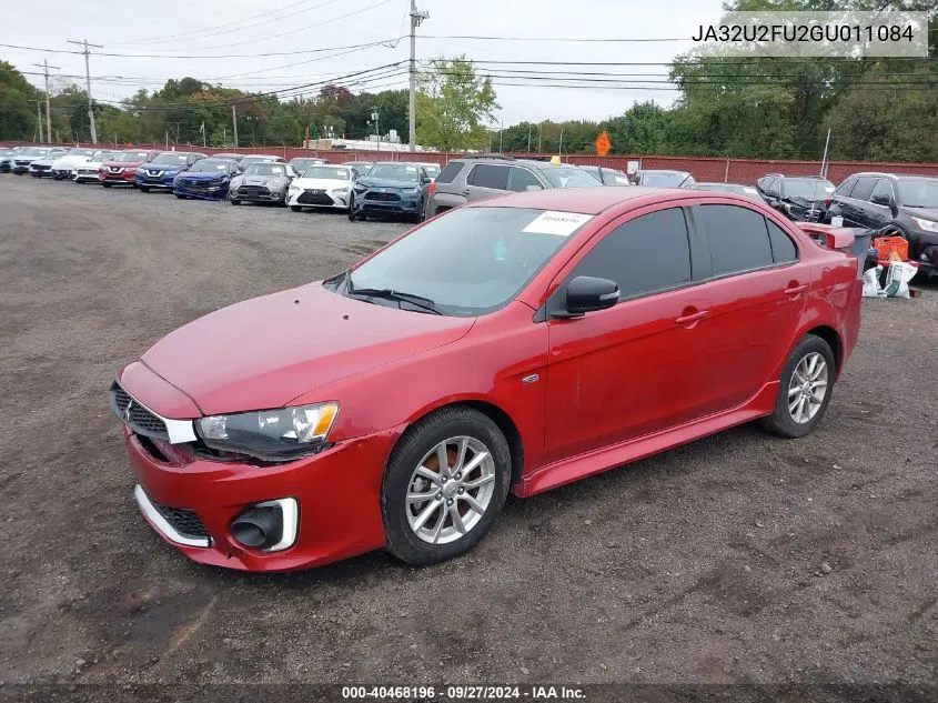 2016 Mitsubishi Lancer Es VIN: JA32U2FU2GU011084 Lot: 40468196