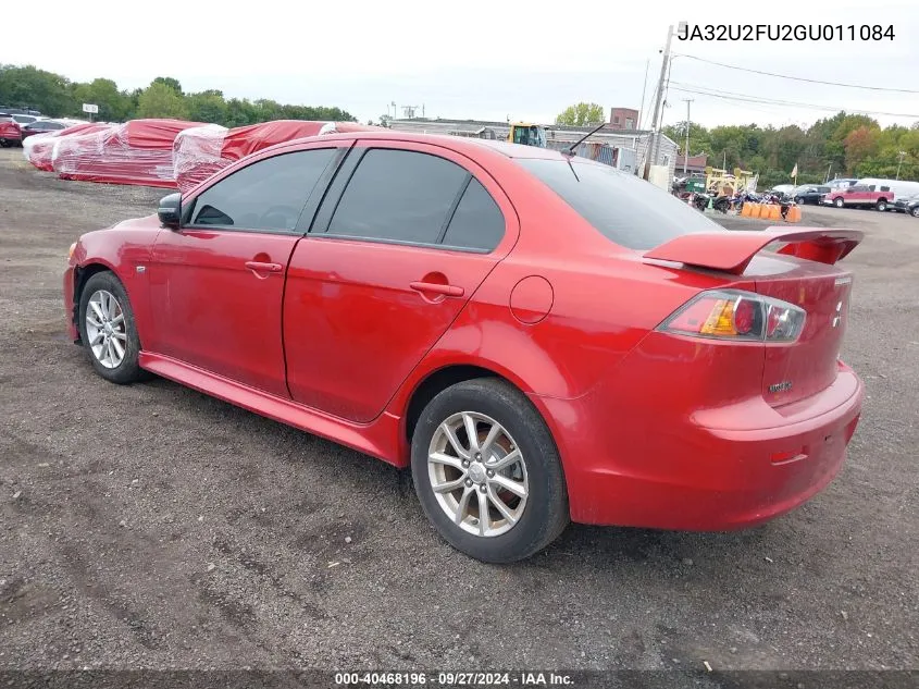 2016 Mitsubishi Lancer Es VIN: JA32U2FU2GU011084 Lot: 40468196