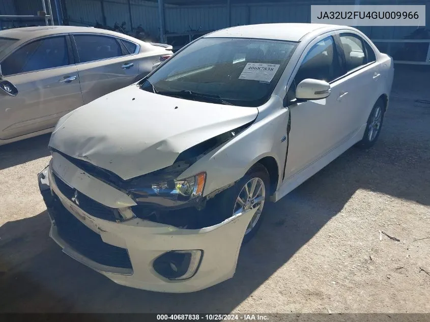 2016 Mitsubishi Lancer Es VIN: JA32U2FU4GU009966 Lot: 40687838