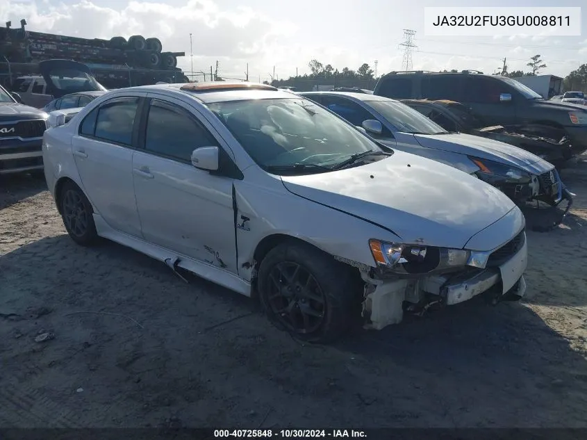 JA32U2FU3GU008811 2016 Mitsubishi Lancer Es