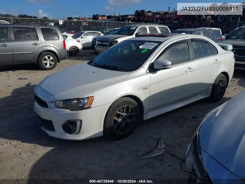 JA32U2FU3GU008811 2016 Mitsubishi Lancer Es