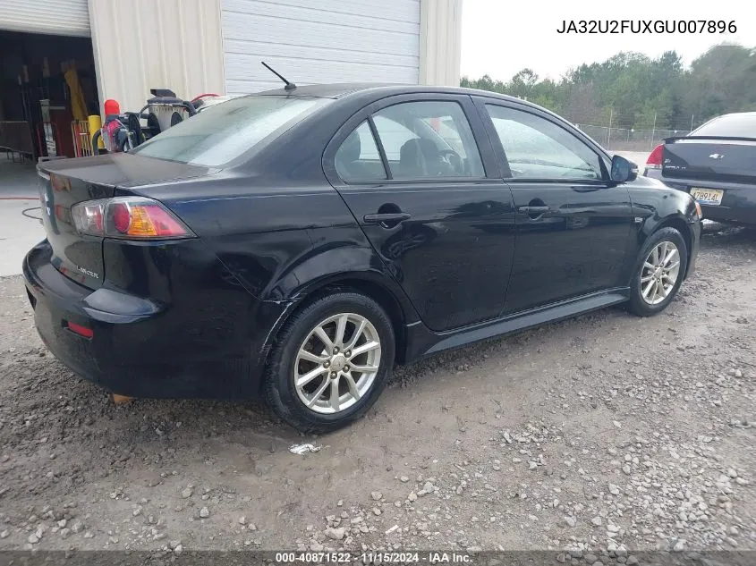 2016 Mitsubishi Lancer Es VIN: JA32U2FUXGU007896 Lot: 40871522