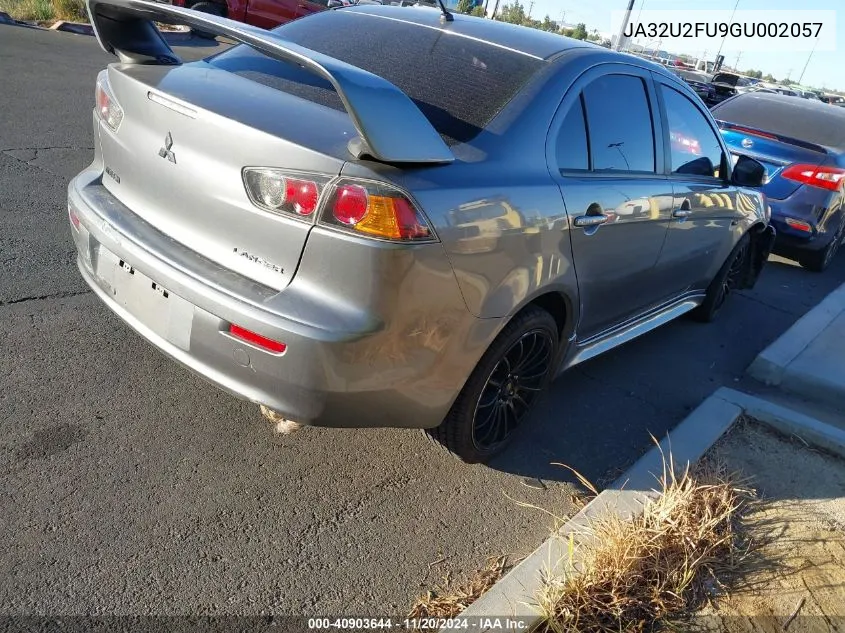 2016 Mitsubishi Lancer Es VIN: JA32U2FU9GU002057 Lot: 40903644