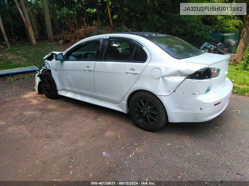 JA32U2FU5HU013882 2017 Mitsubishi Lancer Es