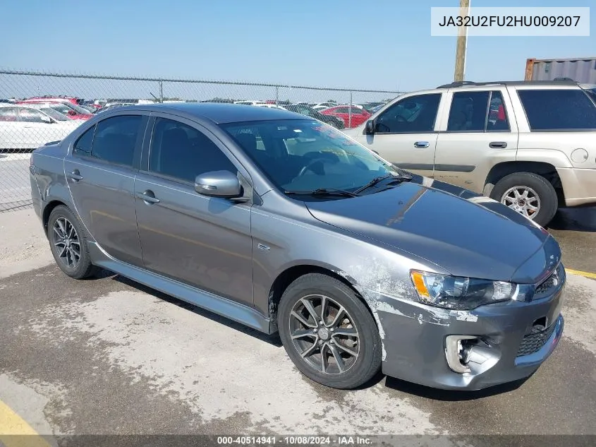 2017 Mitsubishi Lancer Es VIN: JA32U2FU2HU009207 Lot: 40514941