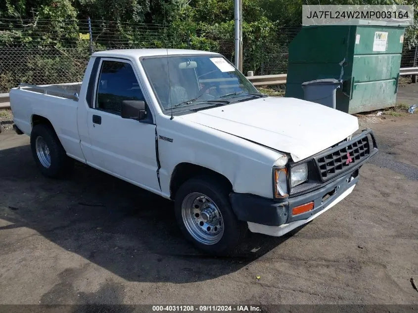 1991 Mitsubishi Mighty Max / S VIN: JA7FL24W2MP003164 Lot: 40311208