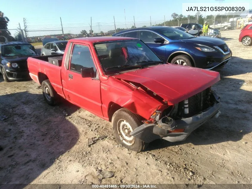 1995 Mitsubishi Mighty Max VIN: JA7LS21G5SP008309 Lot: 40451465