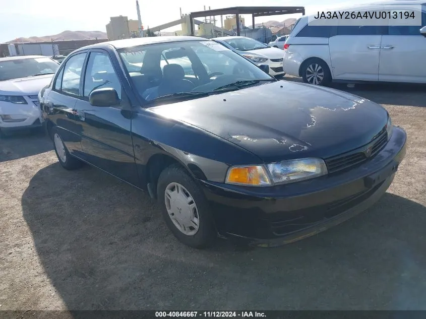 1997 Mitsubishi Mirage De VIN: JA3AY26A4VU013194 Lot: 40846667