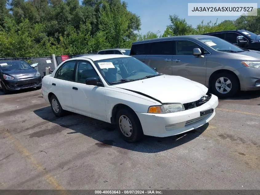 1999 Mitsubishi Mirage De VIN: JA3AY26A5XU027527 Lot: 40053643