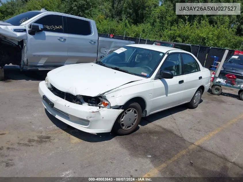 1999 Mitsubishi Mirage De VIN: JA3AY26A5XU027527 Lot: 40053643