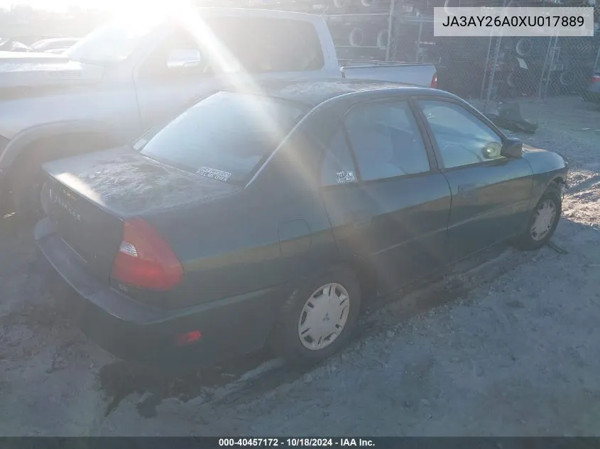 JA3AY26A0XU017889 1999 Mitsubishi Mirage De