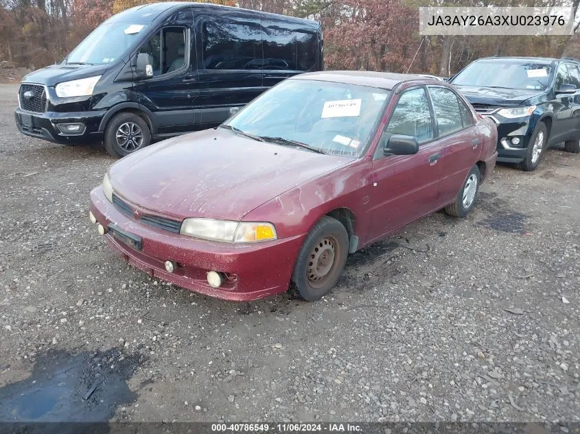 1999 Mitsubishi Mirage De VIN: JA3AY26A3XU023976 Lot: 40786549