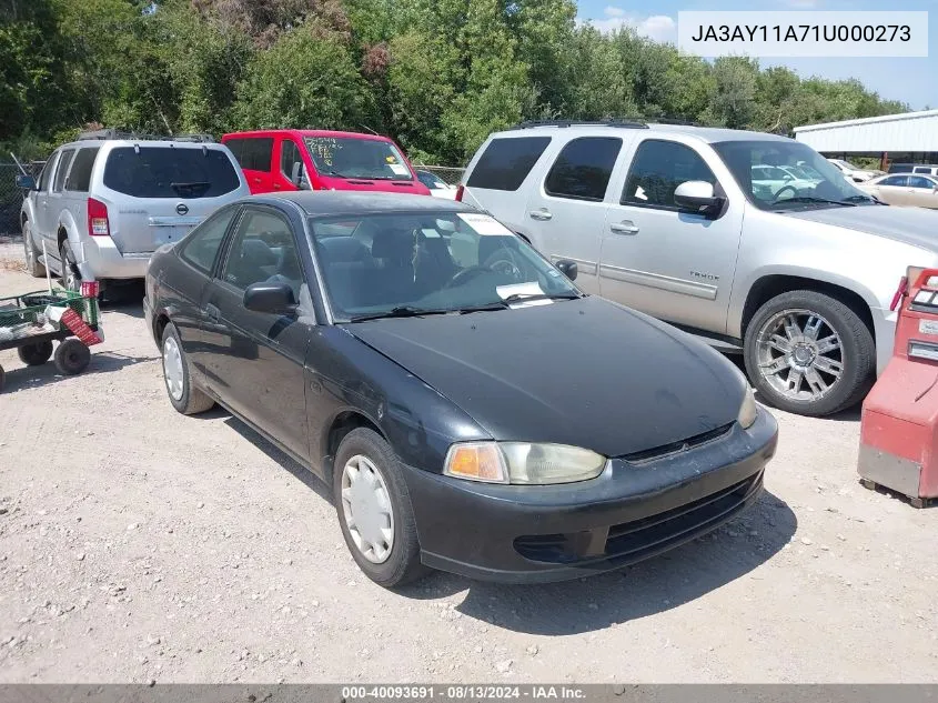 2001 Mitsubishi Mirage De VIN: JA3AY11A71U000273 Lot: 40093691