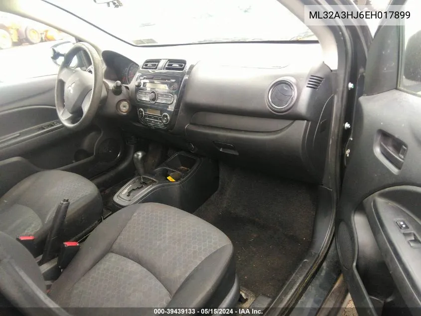 ML32A3HJ6EH017899 2014 Mitsubishi Mirage De