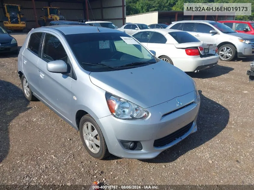 ML32A4HJ6EH019173 2014 Mitsubishi Mirage Es