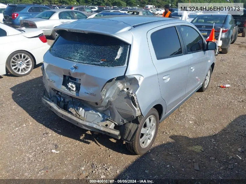 ML32A4HJ6EH019173 2014 Mitsubishi Mirage Es