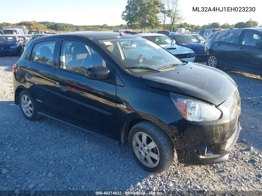 2014 Mitsubishi Mirage Es VIN: ML32A4HJ1EH023230 Lot: 40274822