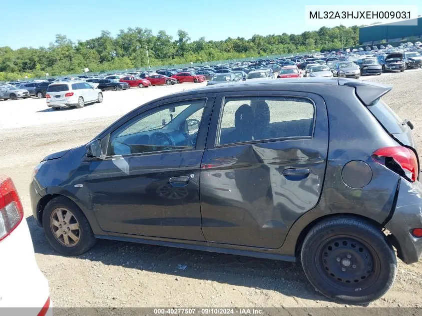 ML32A3HJXEH009031 2014 Mitsubishi Mirage De