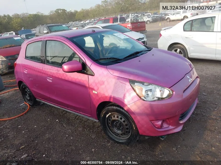 ML32A3HJ1EH007927 2014 Mitsubishi Mirage De