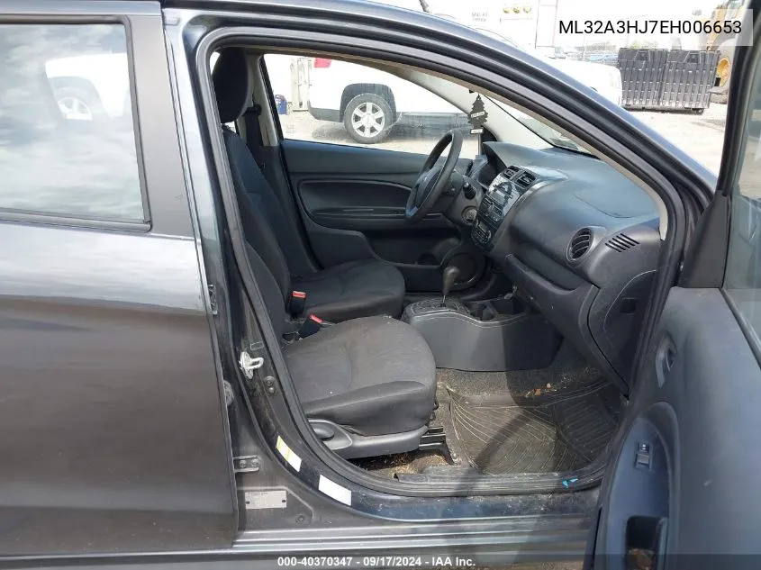 ML32A3HJ7EH006653 2014 Mitsubishi Mirage De