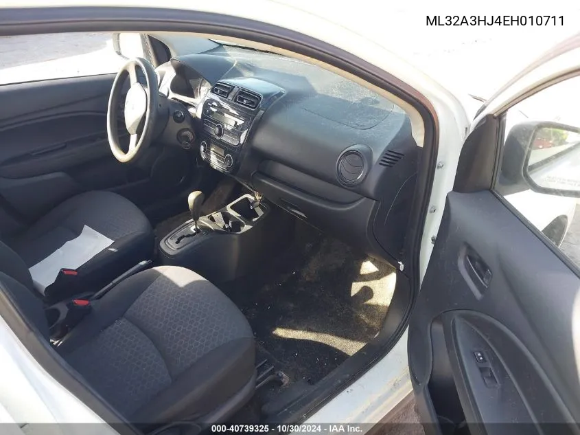 ML32A3HJ4EH010711 2014 Mitsubishi Mirage De