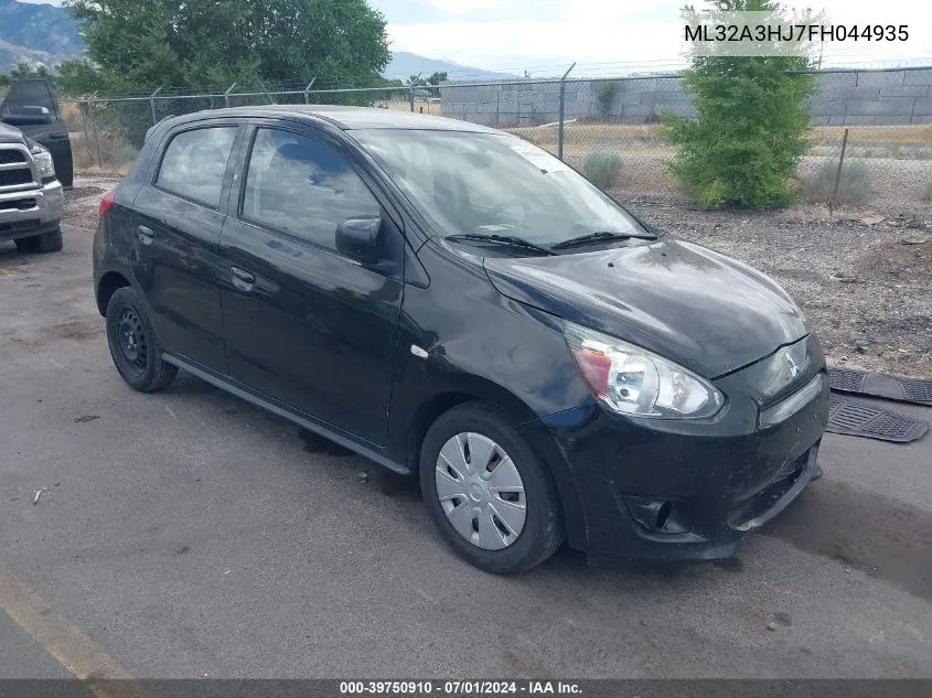 ML32A3HJ7FH044935 2015 Mitsubishi Mirage De